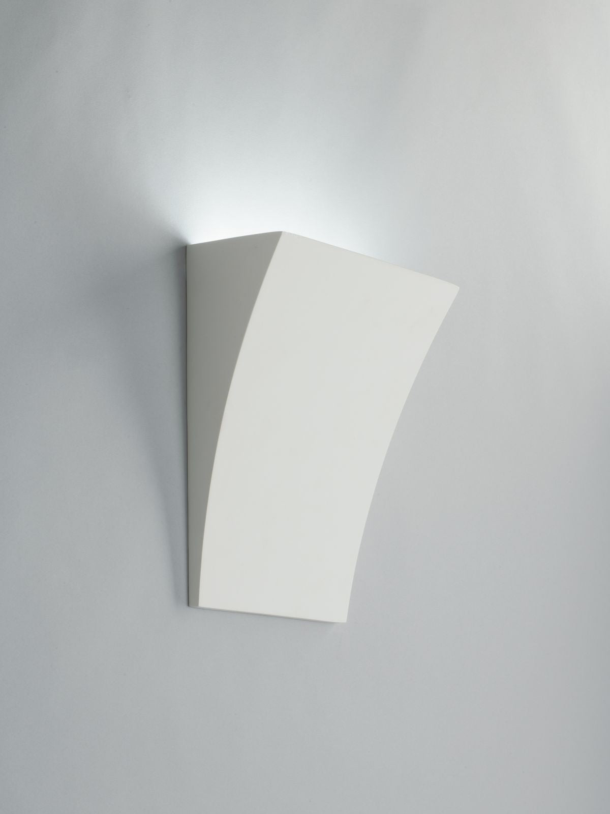 Applique a parete in gesso verniciabile bianco o varianti foglia oro e argento 2XG9 collezione ALMA Applique a parete in gesso verniciabile bianco o varianti foglia oro e argento 2XG9 collezione ALMA